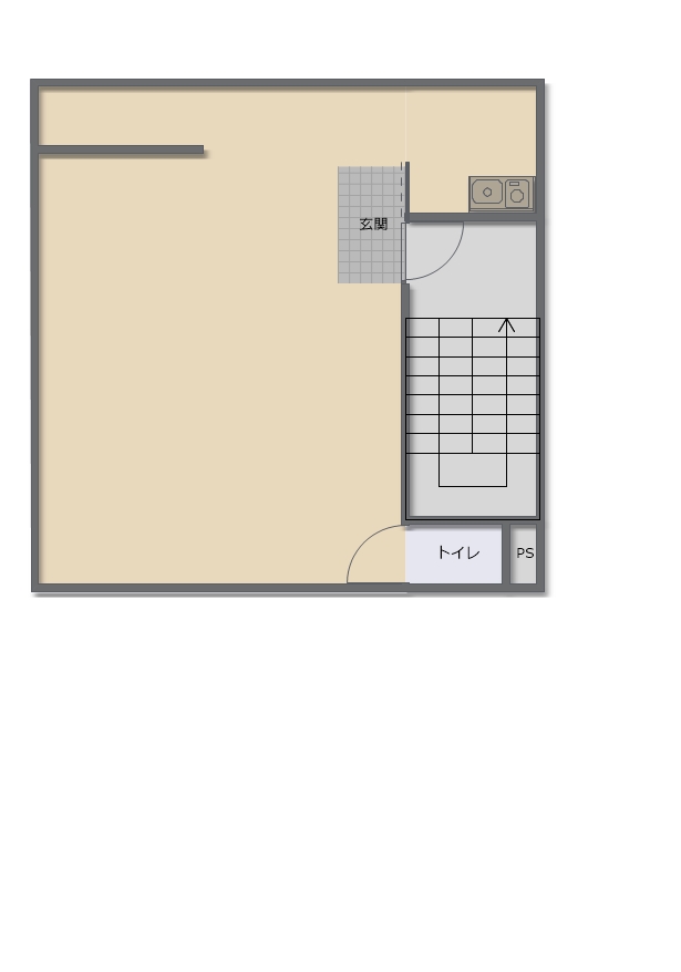 賃貸オフィス間取り図